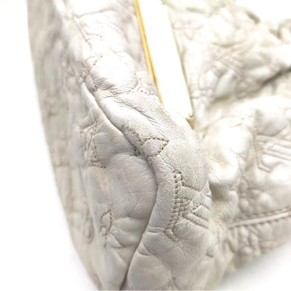 EUC LIM ED Louis Vuitton Cream/Ecru Monogram Olympe Stratus PM - Picture 4 of 13